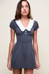 Jane Eyelet Mini Dress