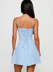 Good Chemistry Mini Dress Blue Multi