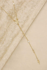 Cross Necklace - 18k Gold Plated