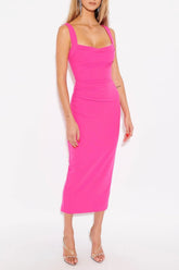 Marbella Dress - Fuchsia
