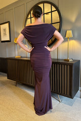 Atom Label Blackcurrent Platinum Gown