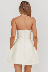 Melody Mini Dress - Cream