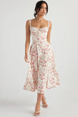 Livette - Flower Midi Dress