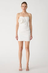 Misha Mercedes Mini Dress - Ivory