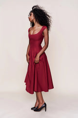 Leila Twill Dress