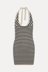 Moon Cloud Knit Mini Dress - Barefoot Stripe