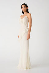 Misha Sutton Silk Gown - Ivory