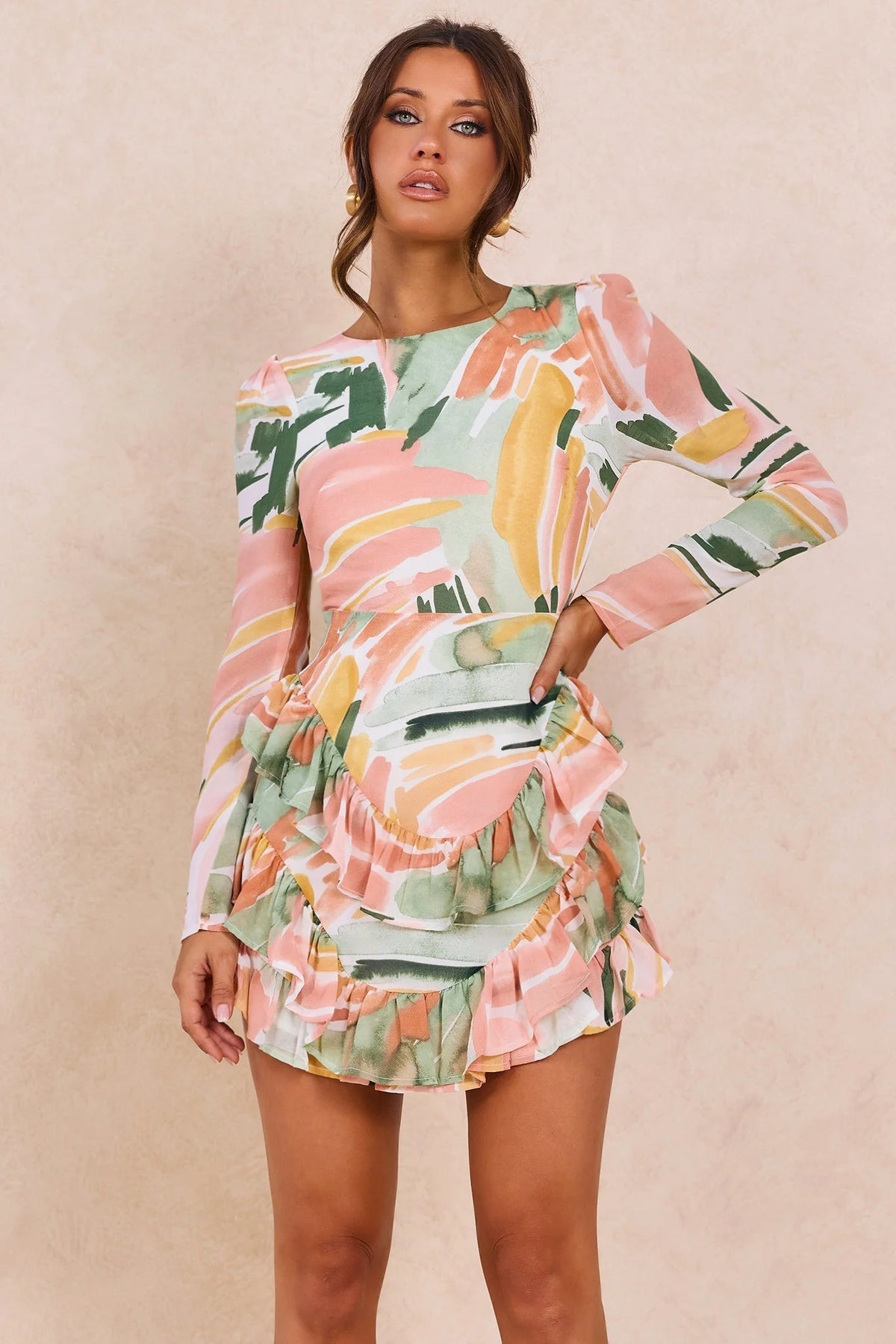 Picaso Dress - Green