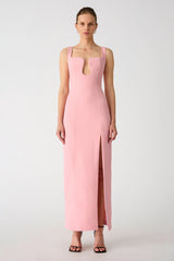 Misha Franka Crepe Gown - Fondant Pink