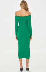 Joelle Midi Dress - Green