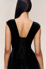 Leila Velvet Dress