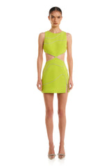 Khali Dress - Lime