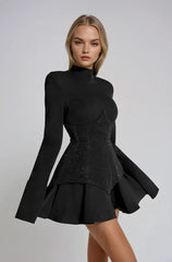 Brooklyn - Glamorous Glitter Corset Dress