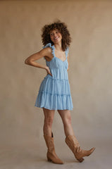 Iridessa Tiered Ruffle Babydoll Mini Dress