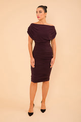 Atom Label Blackcurrant Oxygen Cocktail Dress